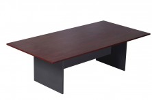 VCBT2412 Rapid Manager Rectangle Shape Boardtable. 2400 X 1200. Appletree On Ironstone H Base